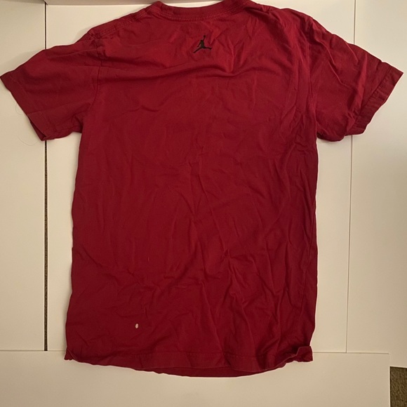 Red Air Jordan Shirt Kids Medium/ Adult Small - Picture 3 of 3